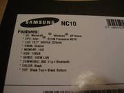 (BNIB   Sealed) Samsung NC10 Netbook (Black) Laptop Notebook 10