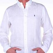 Ralph Lauren Long Sleeve Linen Button-Down