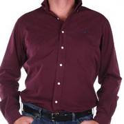 Ralph Lauren Solid Button Down Long Sleeve Sports Shirt